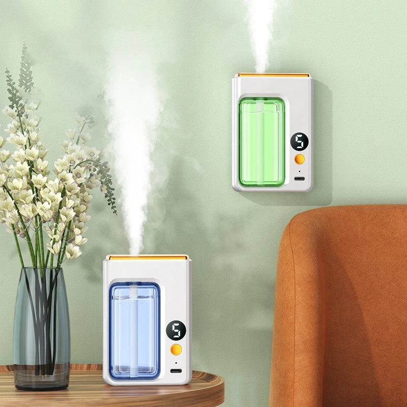 50Ml Desktop Aromatherapy Oil Diffuser Machine USB Smart Air Purifier with Display Car Air Freshener Home Bathroom Deodorization