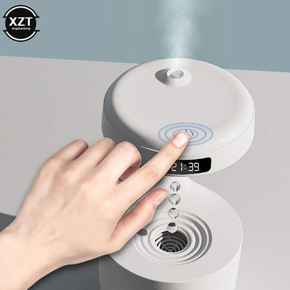 2024 New anti Gravity USB Air Humidifier Ultrasonic Air Purifier with Light 800ML Suspended Water Diffuseur D’Huile Essentielles