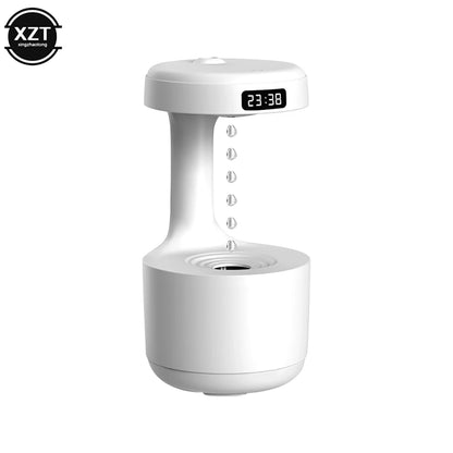 2024 New anti Gravity USB Air Humidifier Ultrasonic Air Purifier with Light 800ML Suspended Water Diffuseur D’Huile Essentielles